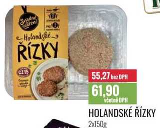 HOLANDSKÉ ŘÍZKY 2x150g 