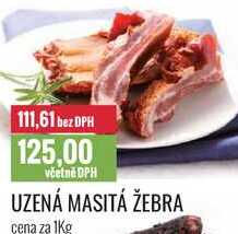 UZENÁ MASITÁ ŽEBRA cena za 1Kg