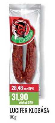 LUCIFER KLOBÁSA 170g 