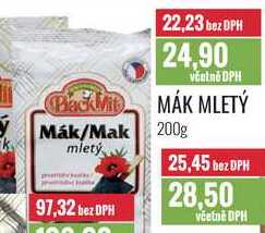 MÁK MLETÝ 200g