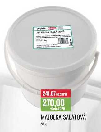 MAJOLKA SALÁTOVÁ 5Kg