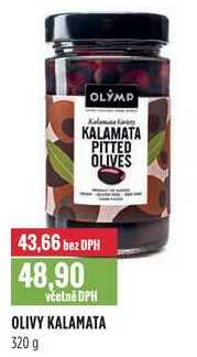 OLIVY KALAMATA 320g