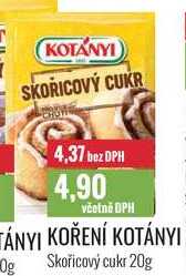 KOŘENÍ KOTÁNYI Skořicový cukr 20g