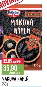 MAKOVÁ NÁPLŇ 250g 2