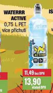 WATERRR ACTIVE 0,75 L