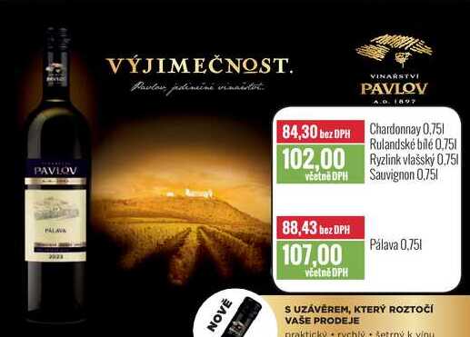 Vinařství Pavlov 0,75l