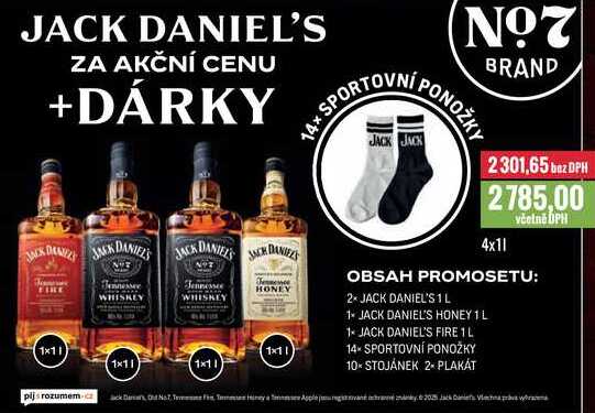 JACK DANIEL'S 4x1l