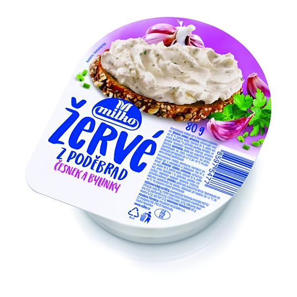 Milko Žervé česnek a bylinky