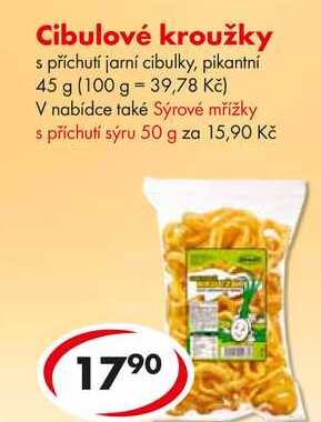Cibulové kroužky, 45 g
