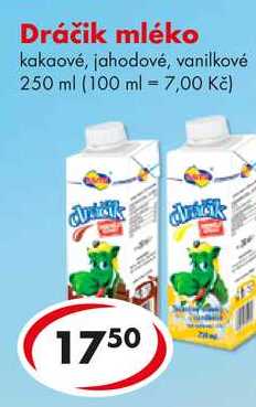 Dráčik mléko, 250 ml