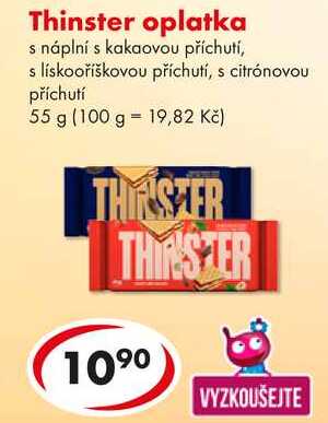 Thinster oplatka, 55 g