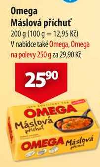 Omega Máslová příchuť, 200 g