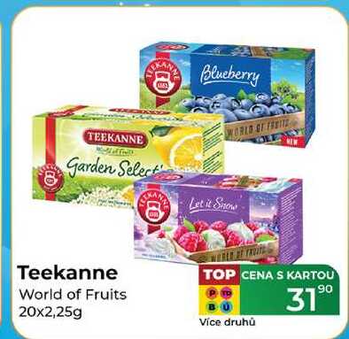 Teekanne World of Fruits 20x2,25g  