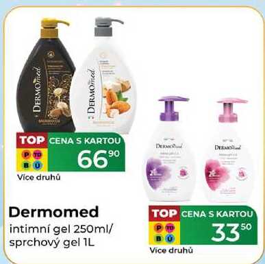 Dermomed intimní gel 250ml/ sprchový gel IL