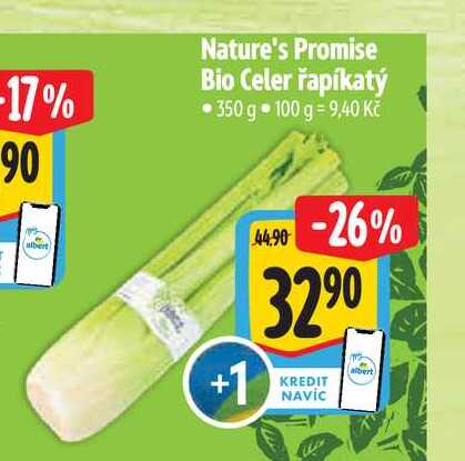   Nature's Promise Bio Celer řapíkatý 350 g 