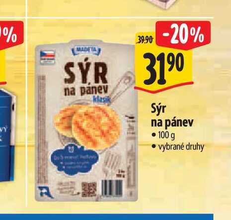 Sýr na pánev 100 g