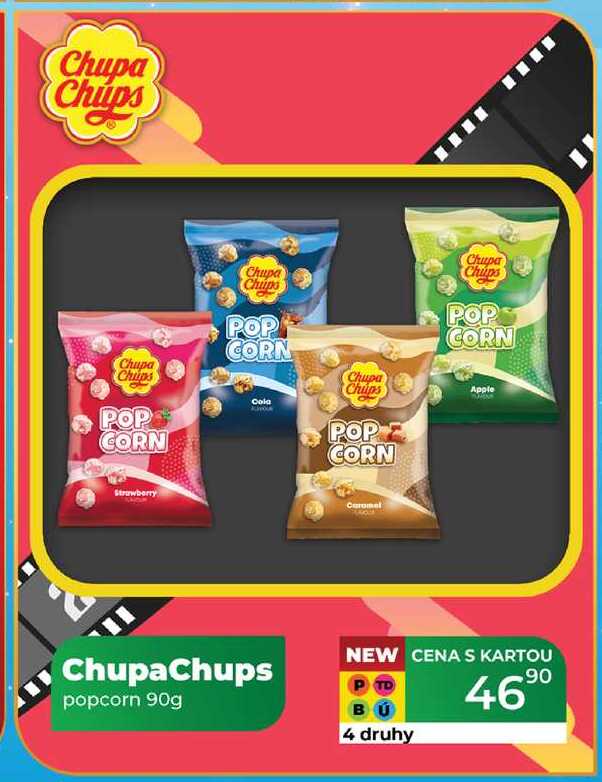Chupa Chups popcorn 90g