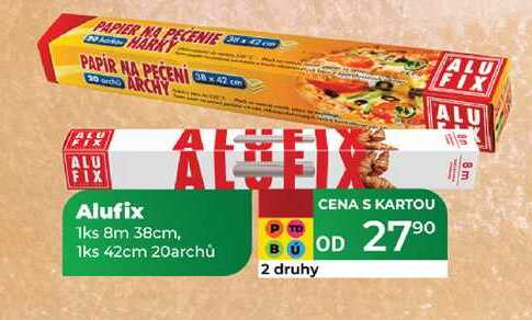 Alufix 1ks 8m 38cm, 1ks 42cm 20archů 