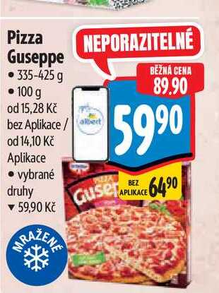 Pizza Guseppe  335-425 g  
