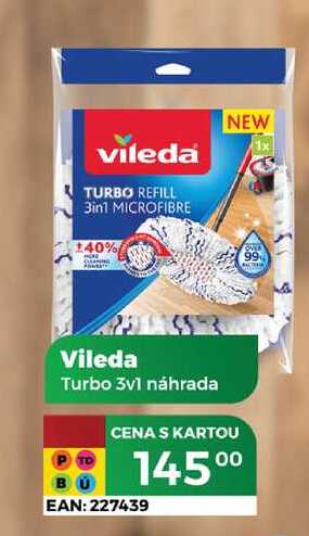 Vileda Turbo 3v1 náhrada
