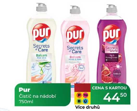 Pur Čistič na nádobí 750ml