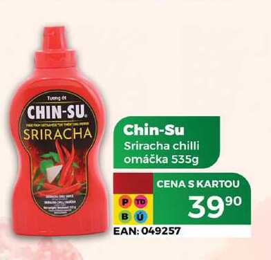 Chin-Su Sriracha chilli omáčka 535g