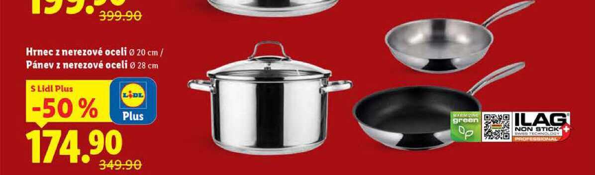 Hrnec z nerezové oceli/Pánev z nerezové oceli 