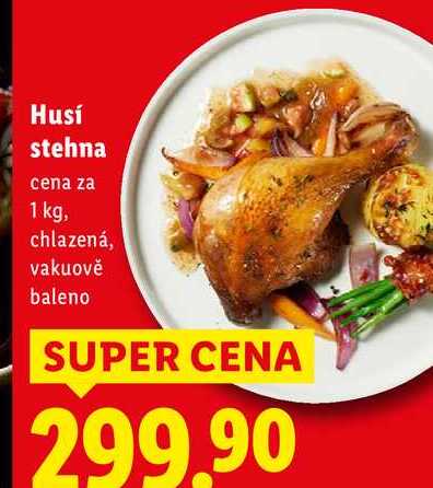 Husí stehna, cena za 1 kg