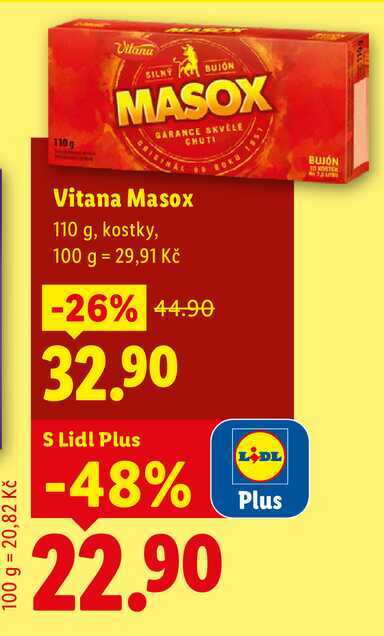 Vitana Masox, 110 g