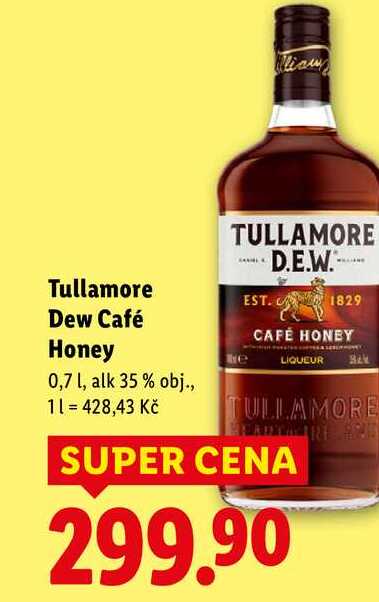 Tullamore Dew Café Honey, 0,7 l