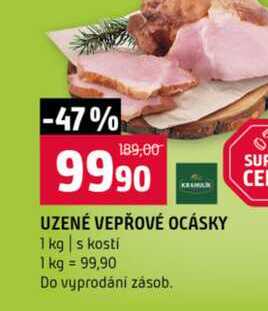 Uzené vepřové ocásky 1kg