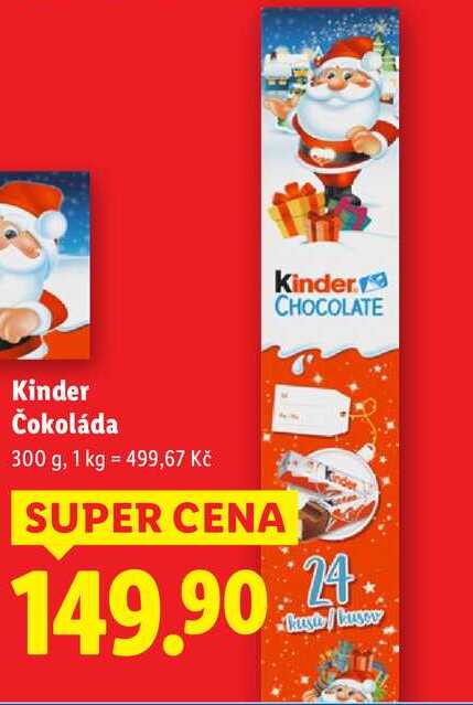Kinder Čokoláda, 300 g