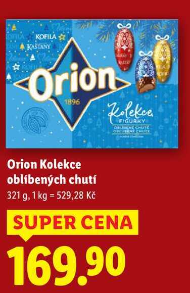 Orion Kolekce oblíbených chutí, 321 g