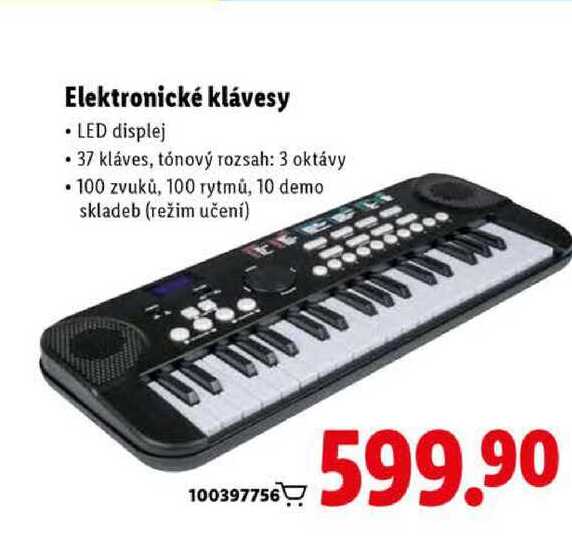 Elektronické klávesy