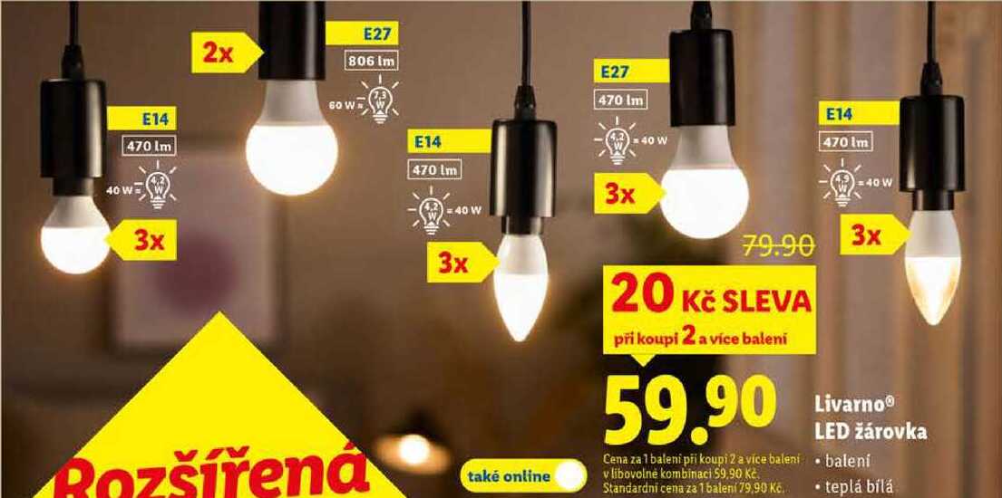 Livarno LED žárovka 