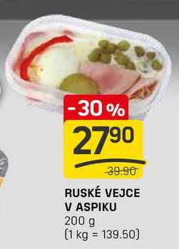 RUSKÉ VEJCE V ASPIKU 200 g