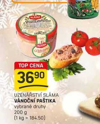 VÁNOČNÍ PAŠTIKA vybrané druhy 200 g