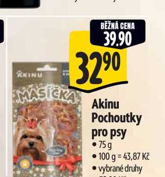 Akinu Pochoutky pro psy 75g