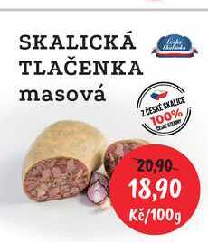 SKALICKÁ TLAČENKA masová 100g 