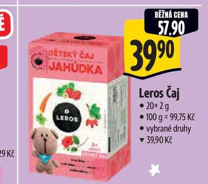   Leros Čaj 20x2g 