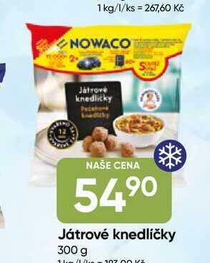 NOWACO Játrové knedlíčky 300 g 