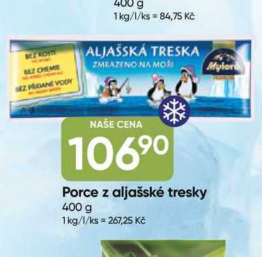 Mylord Porce z aljašské tresky 400 g