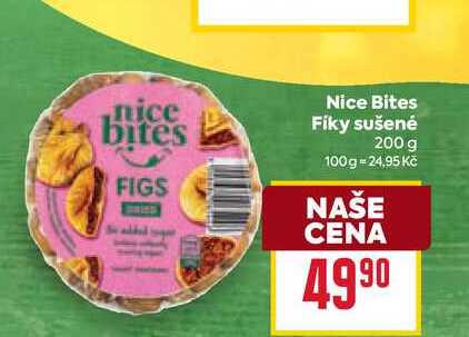 Nice Bites Fíky sušené 200 g