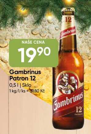 Gambrinus Patron 12 0,5l plech