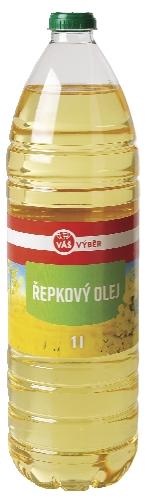 VÁŠ VÝBĚR Řepkový olej, 1 l