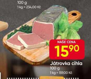 Játrovka cihla 100 g
