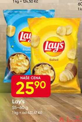 Lay's 55-60 g
