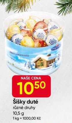 Figaro Šišky duté různé druhy 10,5 g