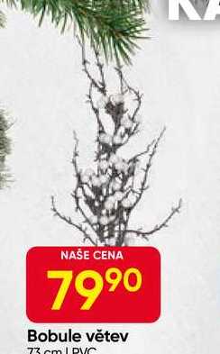 Bobule větev 73 cm PVC
