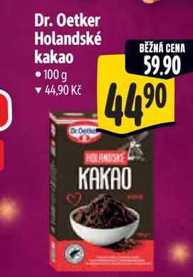 Dr. Oetker Holandské kakao, 100 g